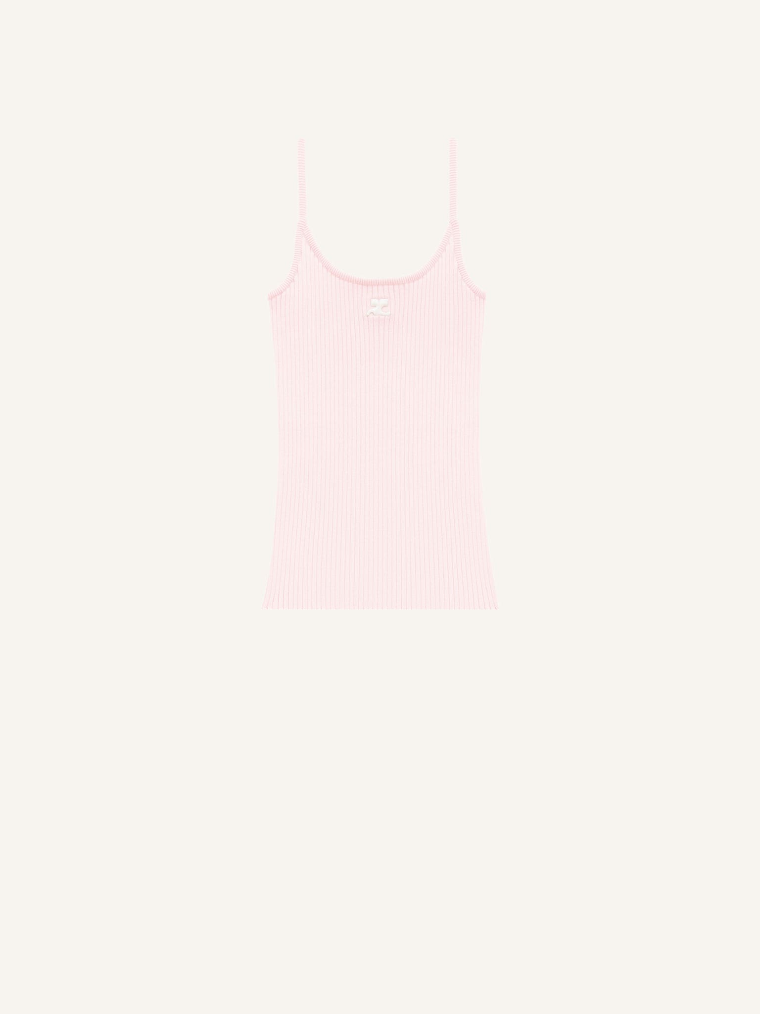 REEDITION RIB KNIT TANK TOP