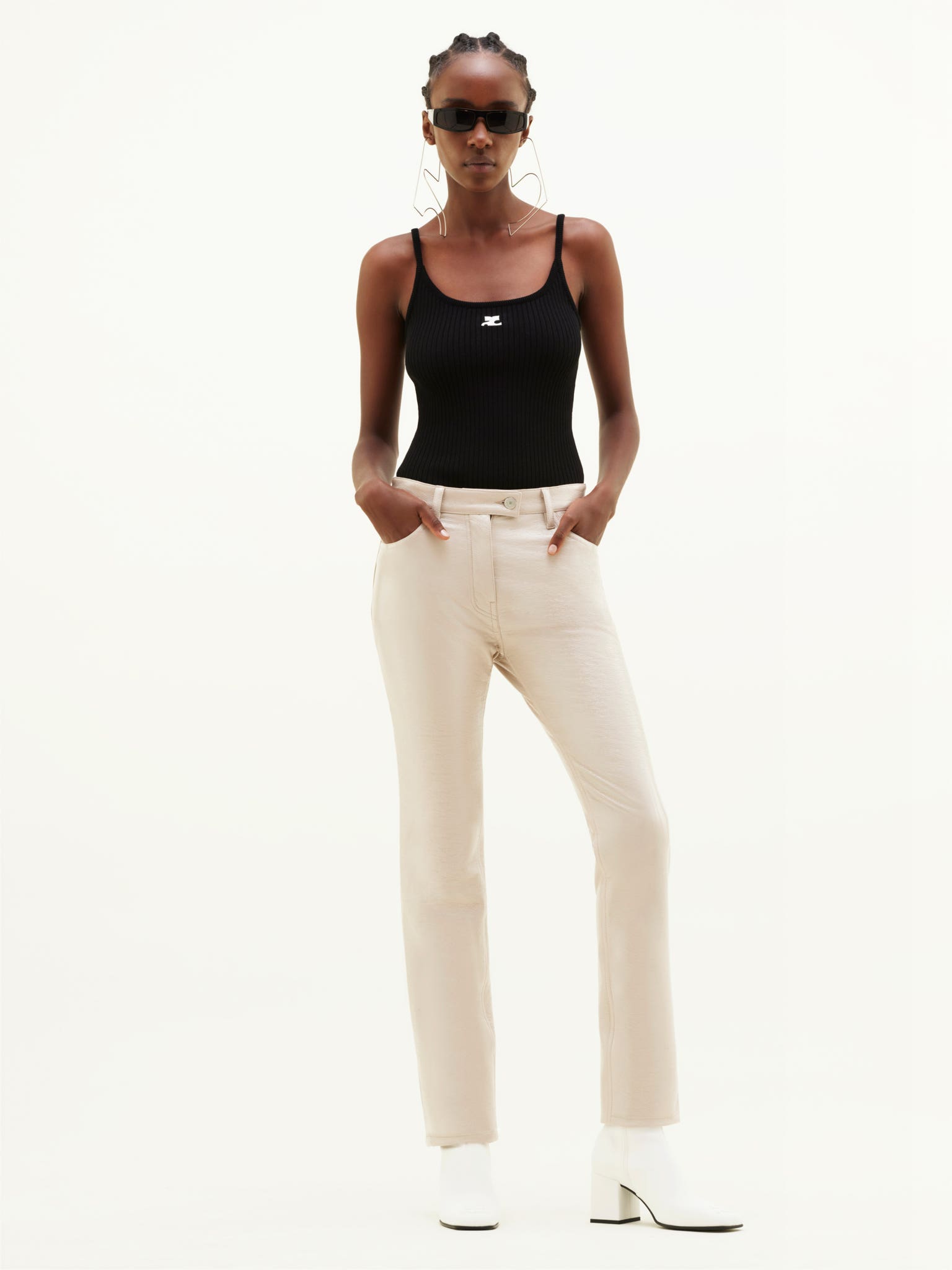 PANTALON RÉÉDITION 5 POCHES EN VINYLE