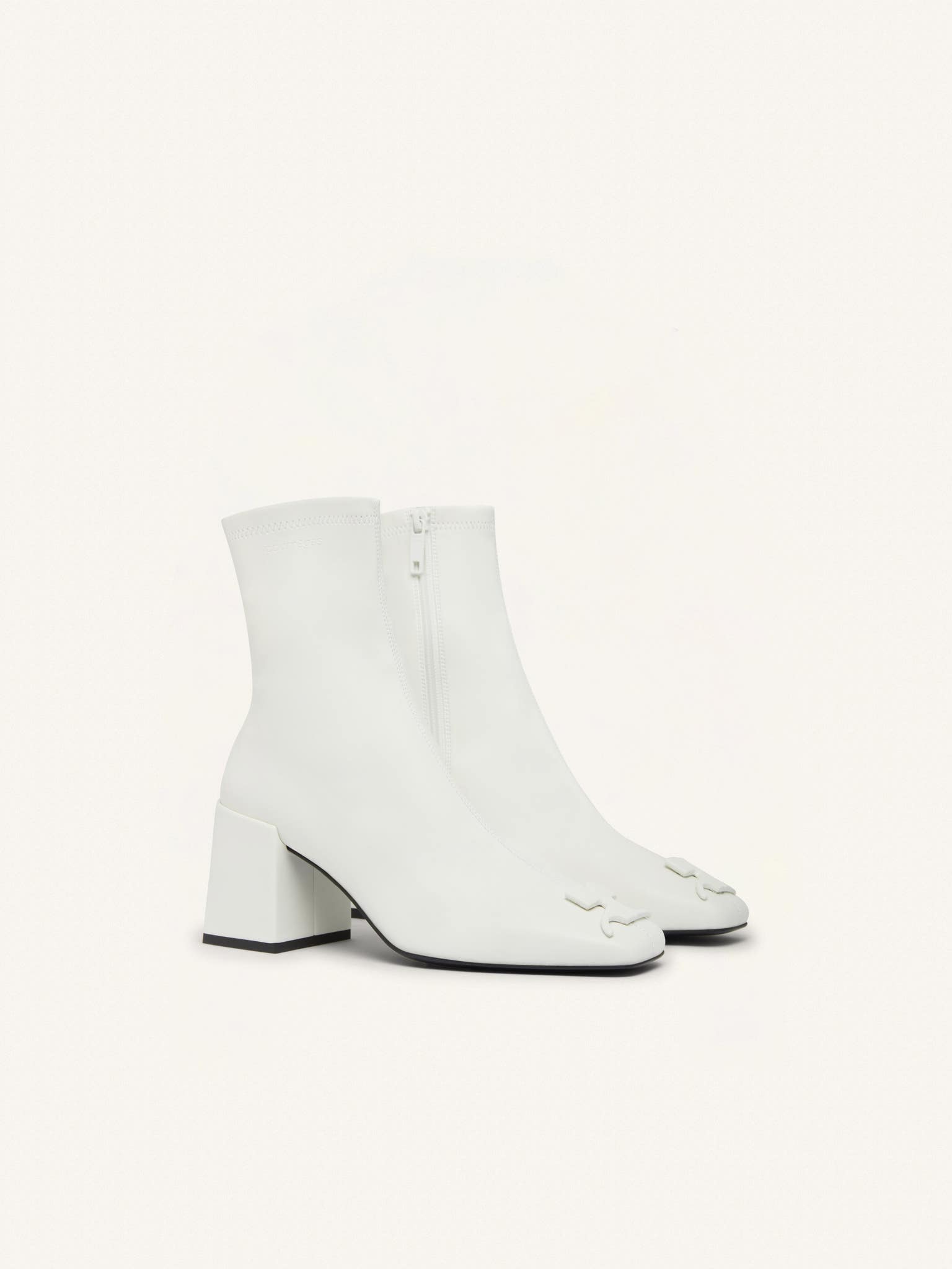 BOTTINES RÉÉDITION EFFET CUIR STRETCH