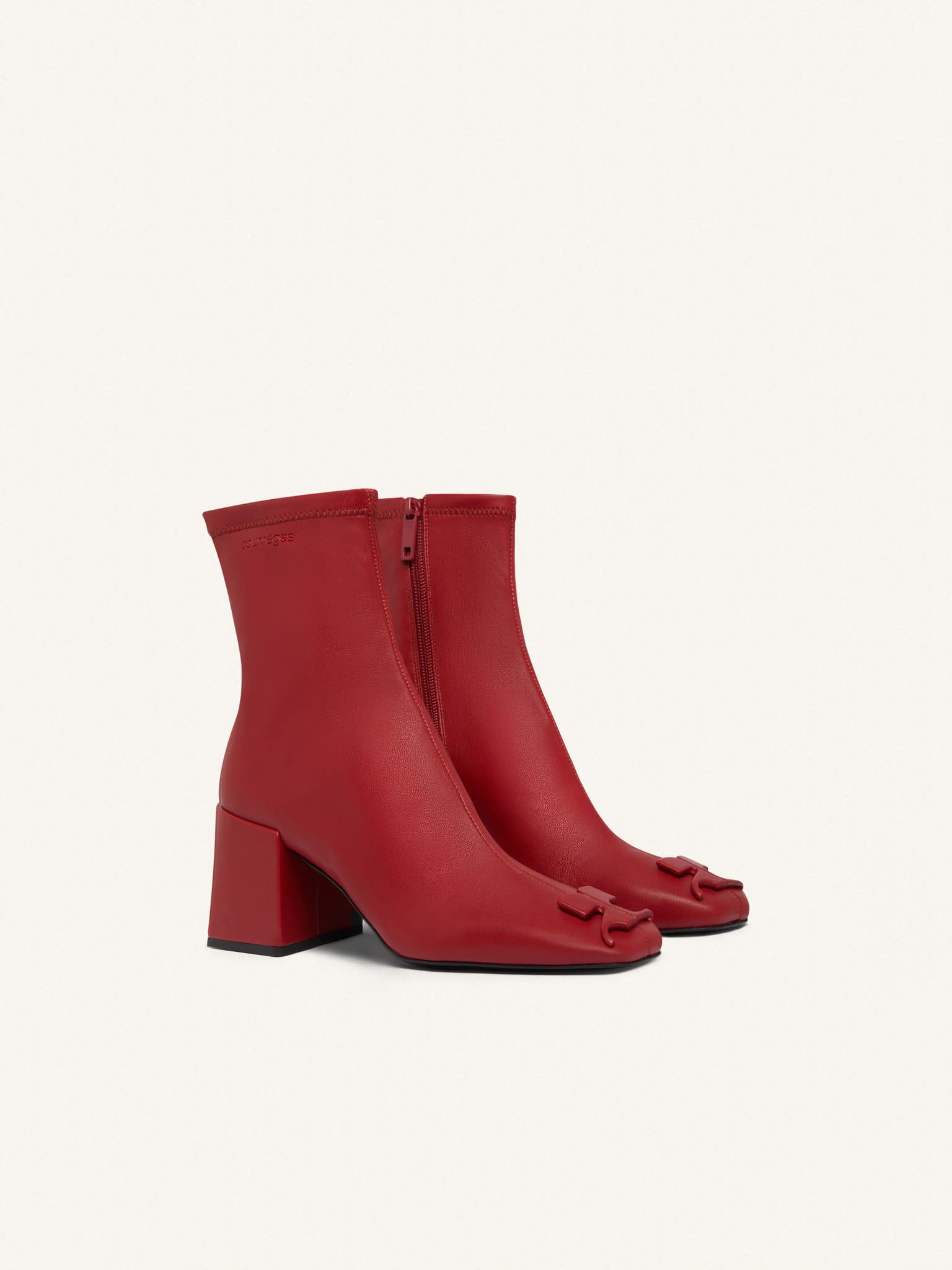 BOTTINES RÉÉDITION EFFET CUIR STRETCH